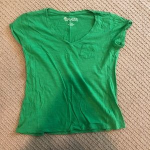 Splash Green teeshirt size large with pocket